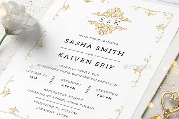 Royal Wedding Invitations