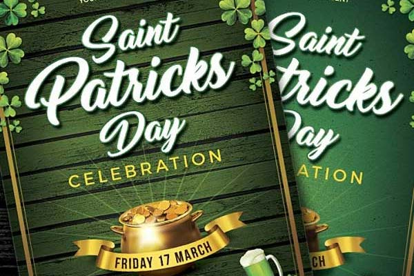Editable St Patricks Day Flyer Templates