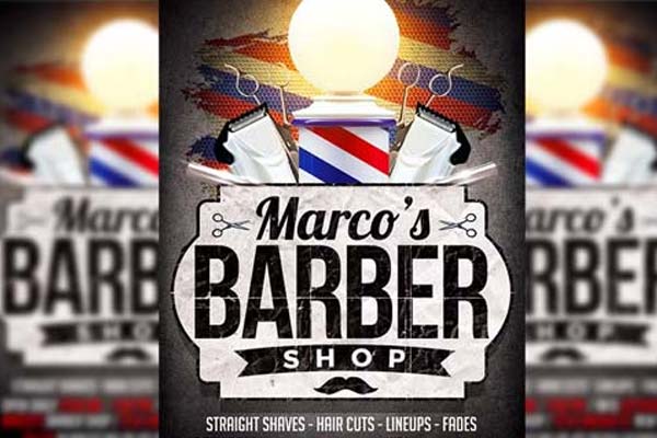 Printable Barber Shop Flyer Templates