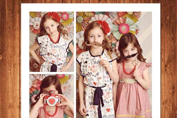 Editable Photo Collage Templates