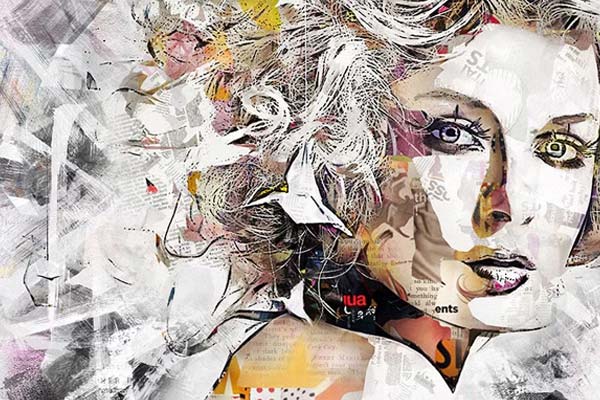 Sample Collage Photoshop Actions