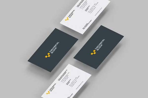 Sample Construction Business Card Templates