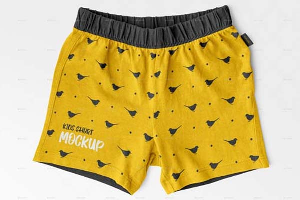 Editable Shorts Mockup