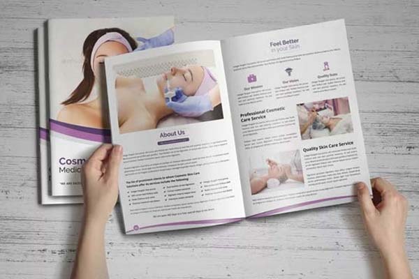 Editable Skincare Brochure Templates