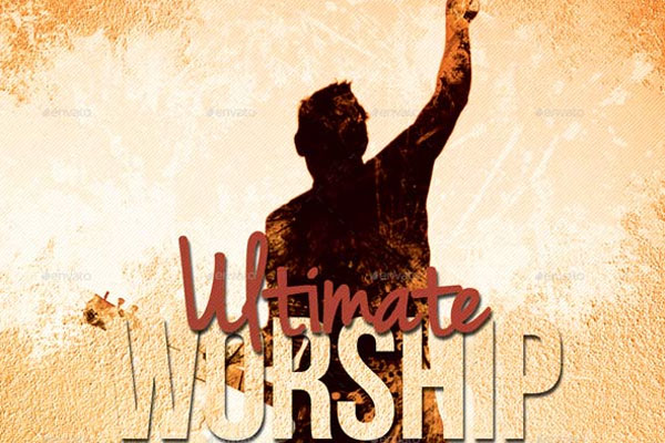 Realistic Worship Flyer Templates