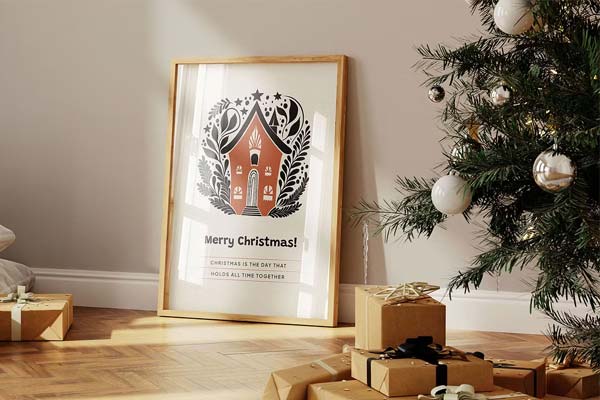 Simple Christmas Poster Templates