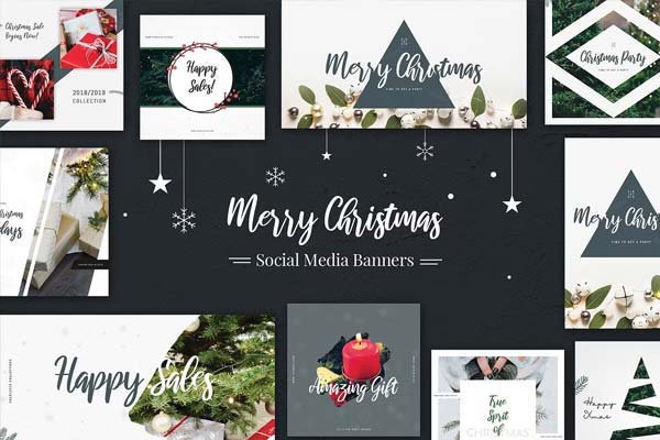Christmas Social Media Templates
