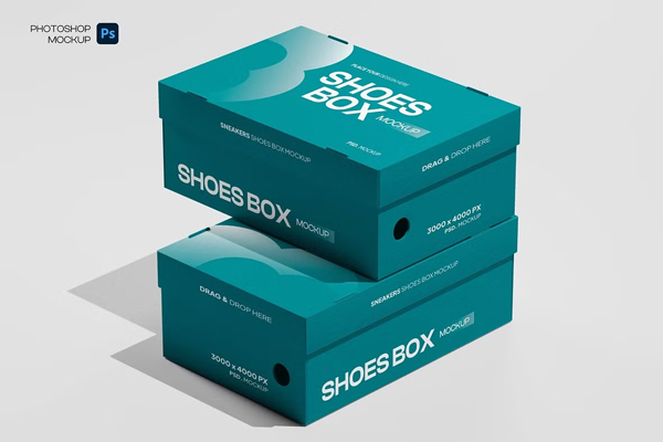 Shoe Box Mockups