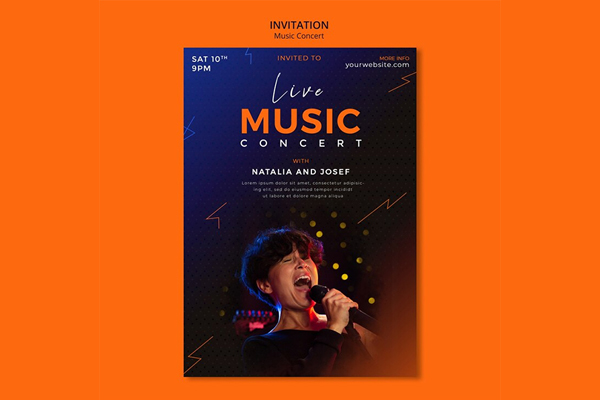 Talent Show Poster Designs