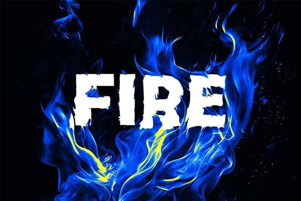 Fire Effect Photoshop Styles