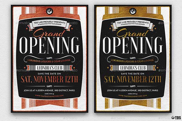 Best Grand Opening Templates