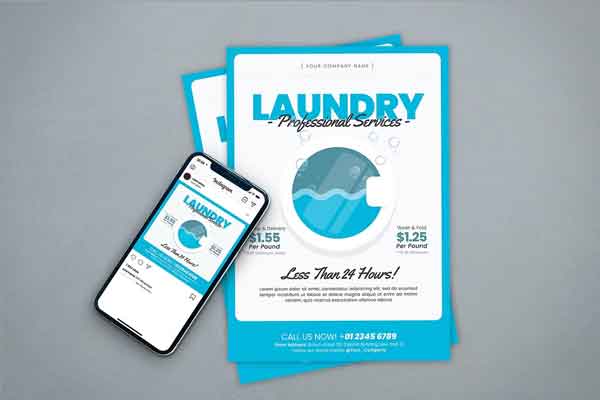 Best Laundry Poster Templates