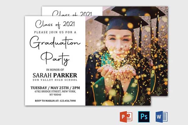 Best Graduation Invitation Templates