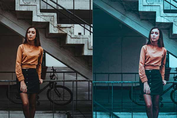 Editable Moody Photoshop Actions