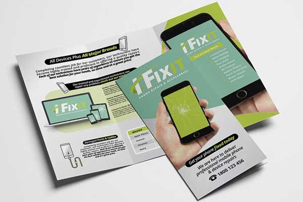 Cellular Repair Brochure Templates