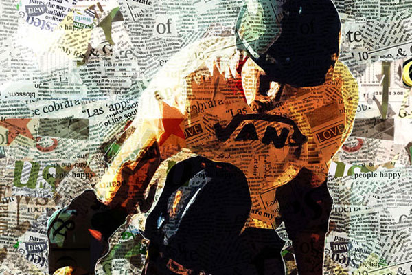 Sample Newspaper Art Photoshop Actions