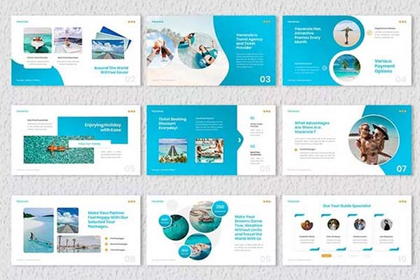 Premium Best Travel Agency PowerPoint Templates