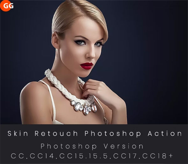 10 Skin Retouch Photoshop Action