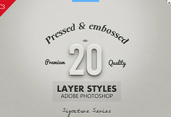 20 Best Pressed & Embossed Styles