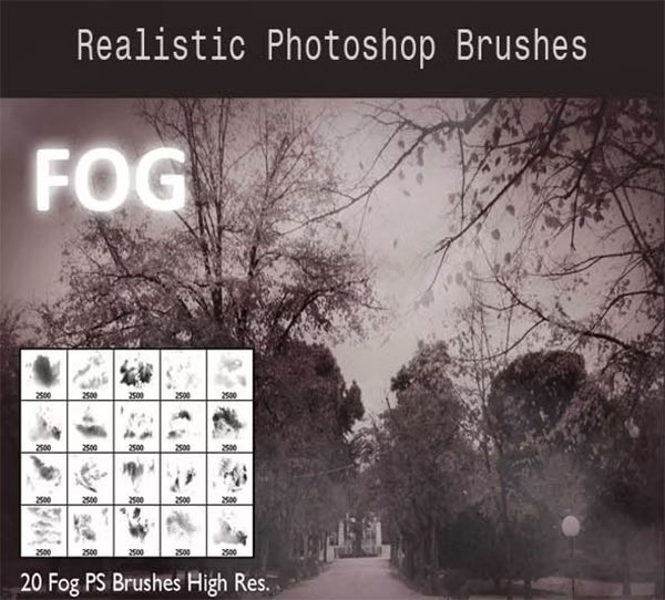 Fog PSD Brushes Download