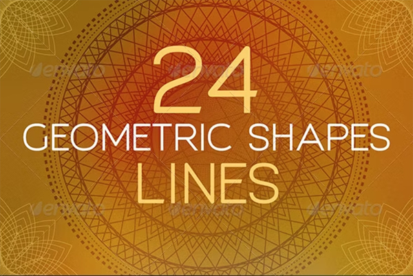 24 Geometric Shapes