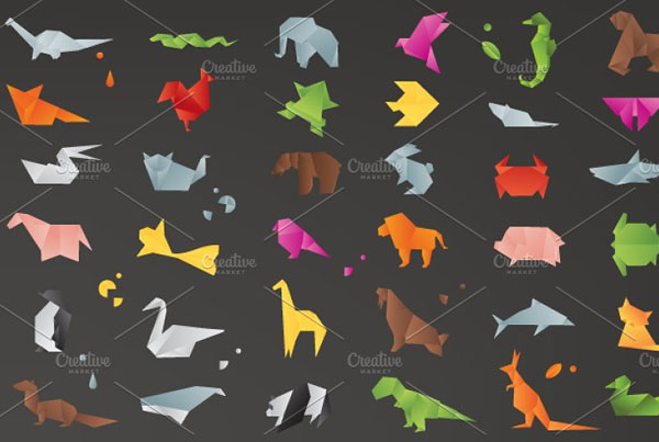 3D Animals Origami