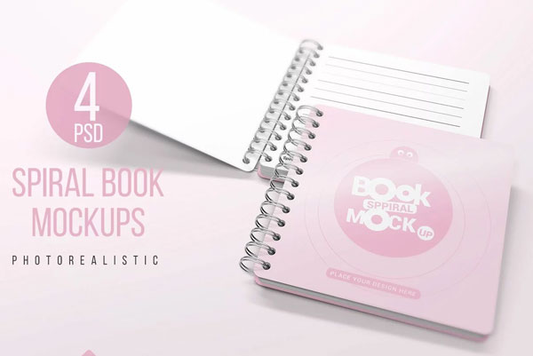 3D Book Mockup Free