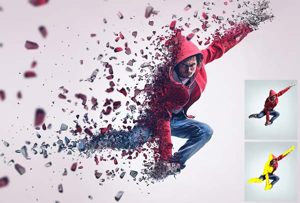 3D Dispersion Photoshop Action Download