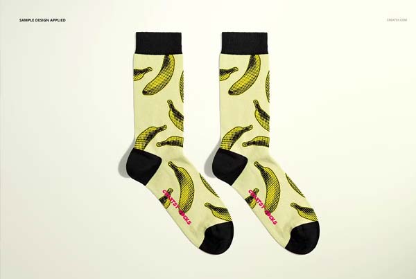 3D Socks Mockup