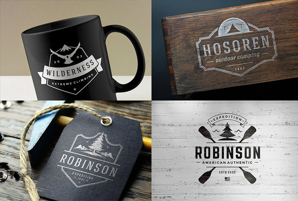 50 Outdoor Adventures Logos and Badges