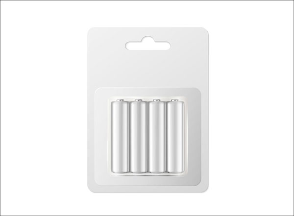 AA Batteries In Blister Pack