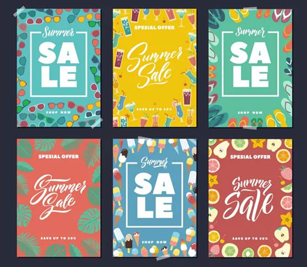 Abstract Fashion Banners