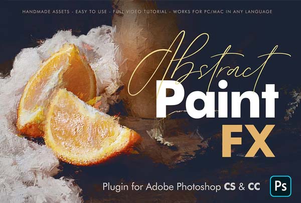 Abstract Paint Photoshop Plugin Actions Download