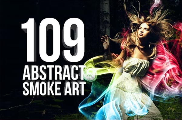 Abstract Smoke Art Photoshos Brushes