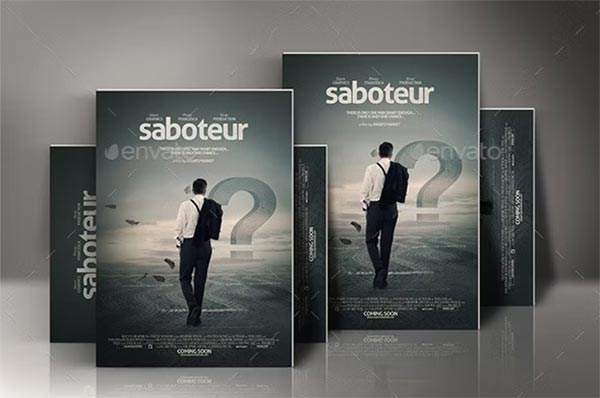 Action Movie Poster Template