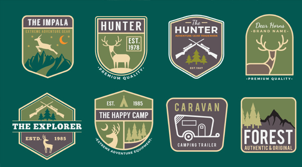 Adventure Badge Logo Template