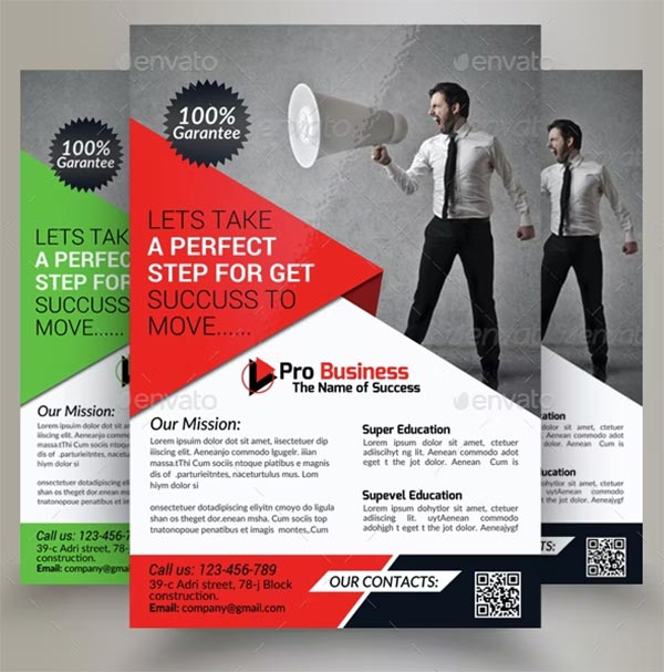 Advertisment Company Flyer Template