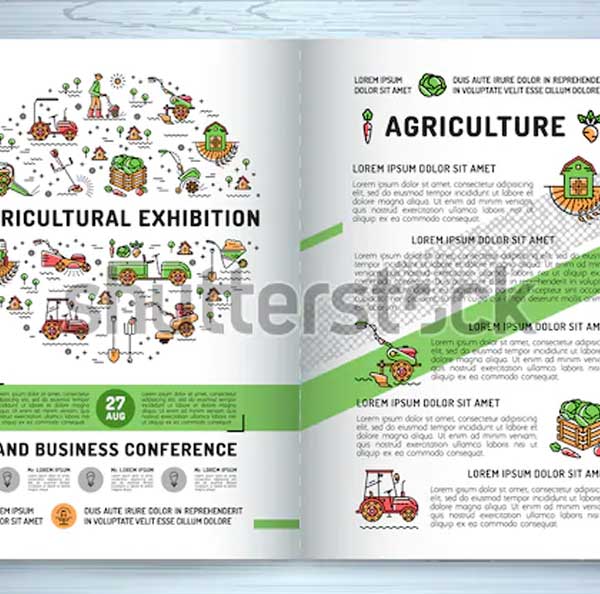 Agricultural Business Card Templates