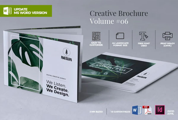 Amazing Creative Brochure Template