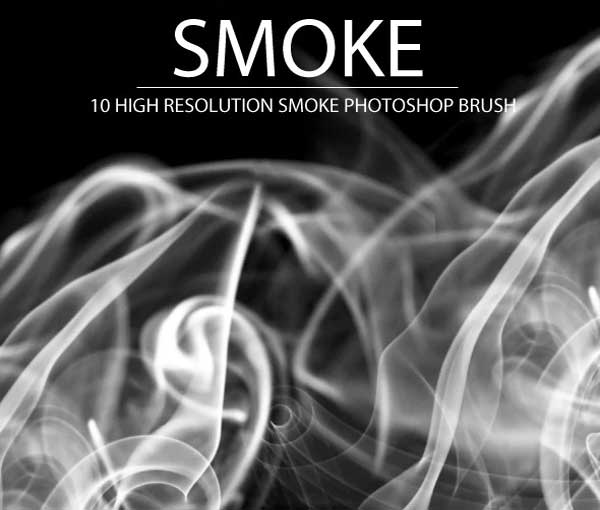 Amazing Smoke Photoshop Brushes