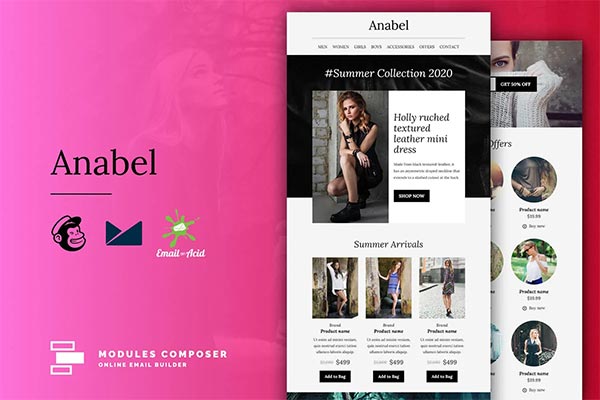 Anabel E-Commerce Email Template