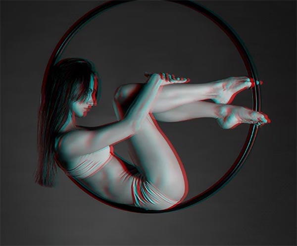 Anaglyph Photoshop Action