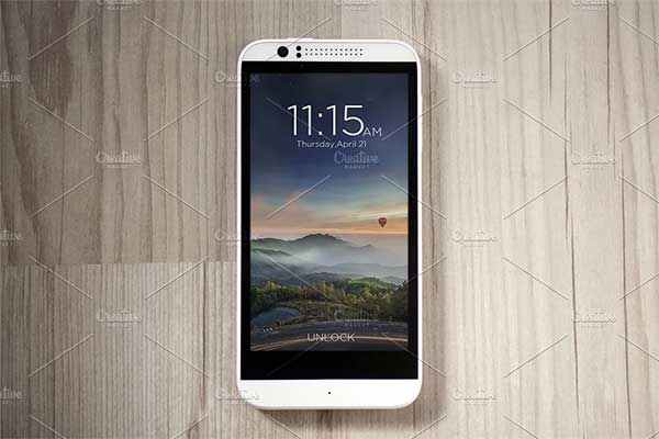 Android Smartphone Mockup Template
