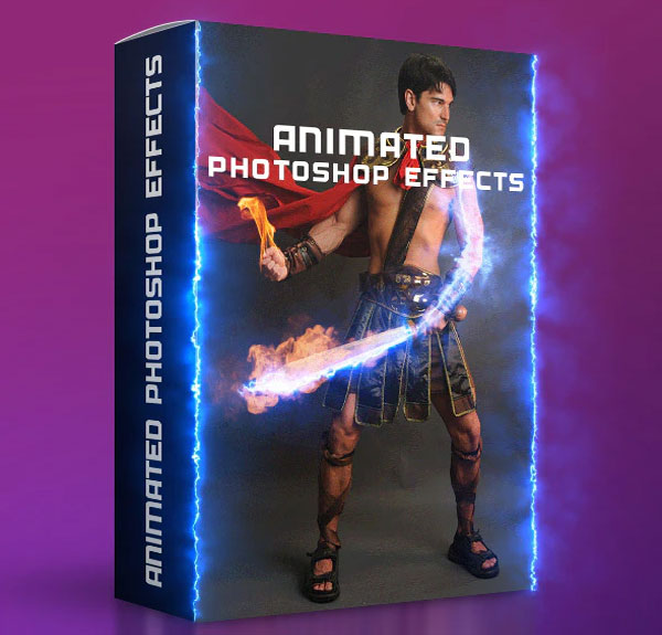 Animated Photoshop Effects Action Pack