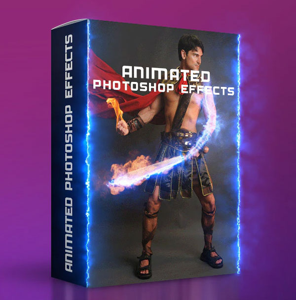 Animated Photoshop Effects Action Pack
