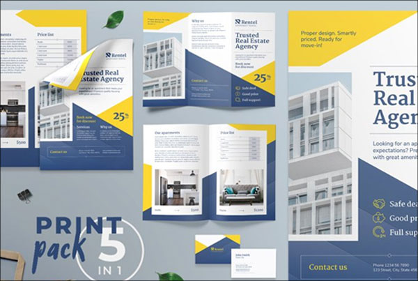 Apartment Rental Brochure Pack