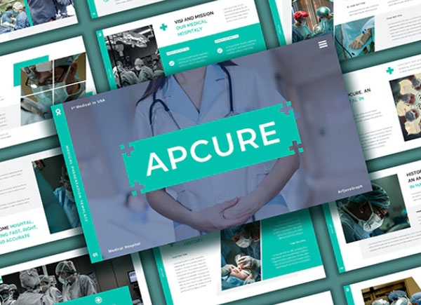 Apcure – Medical Keynote Template