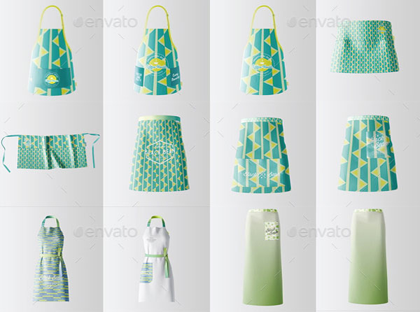 Apron Mockup Bundle