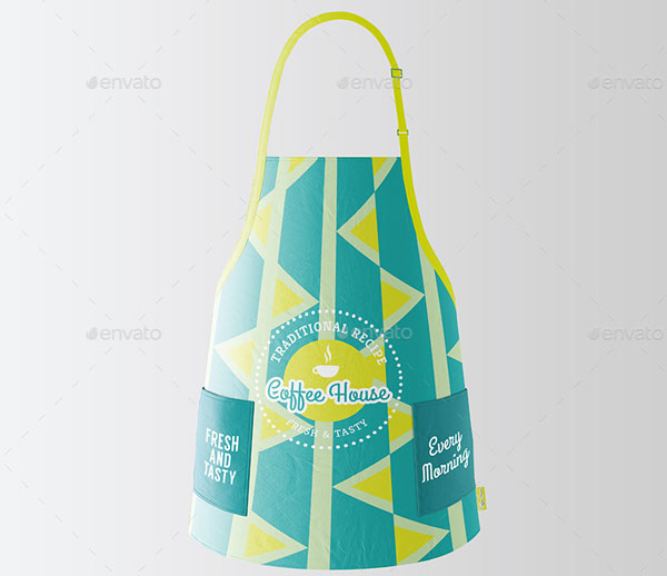 Apron PSD Mockup