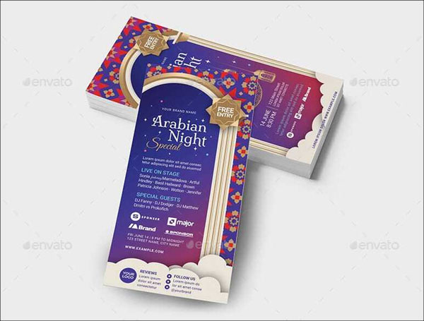 Arabic Flyer Template